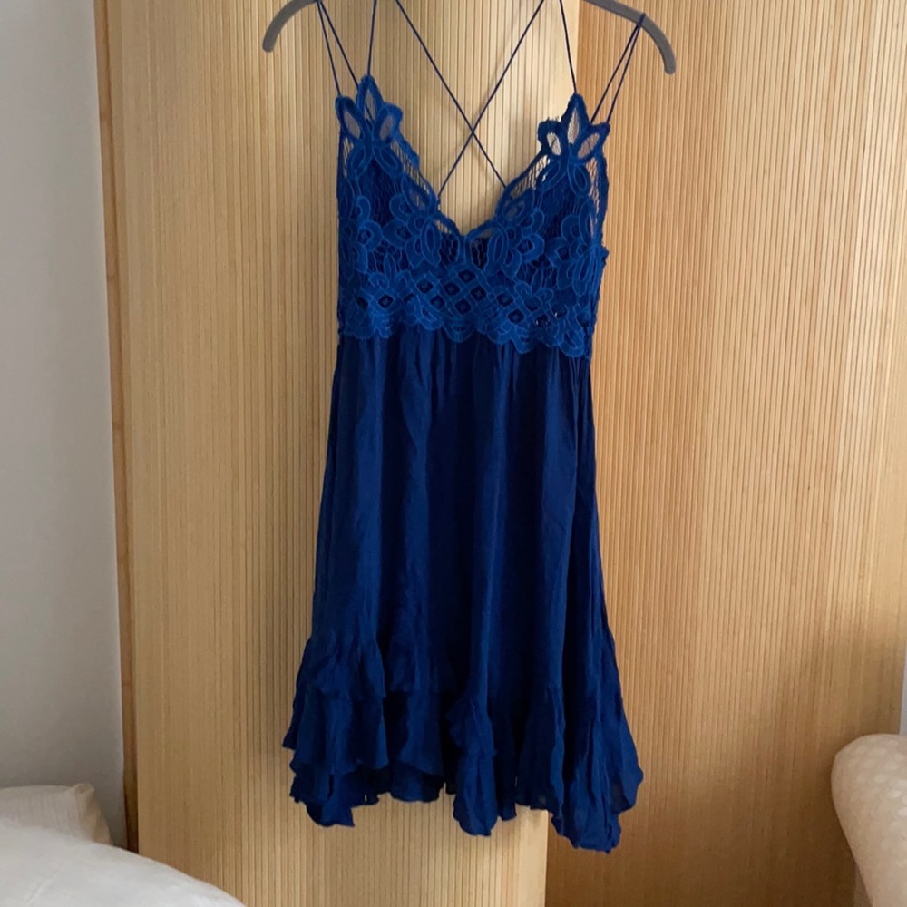 Free People , FP One Adella Slip Dress, Short, size Small,